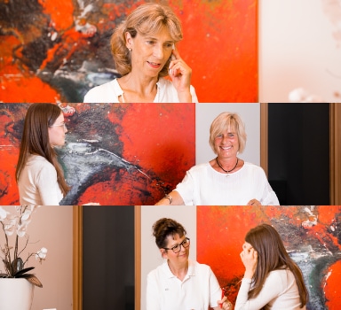 Almuth Bauer, Petra Steinbis und Andrea Gröters